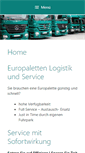 Mobile Screenshot of europack-wtal.de